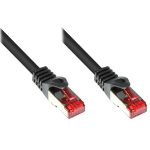 Alcasa 0.25m Cat. 6, S/FTP netwerkkabel Zwart 0,25 m Cat6 S/FTP (S-STP)