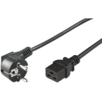 Microconnect PE0771903 power cable Black 3 m CEE7/7 C19 coupler