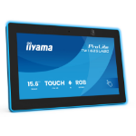 iiyama 15.6” PCAP 10pt touchscreen PC with Android, Power over Ethernet Technology, NFC/RFID reader and a RGB LED bar around the screen