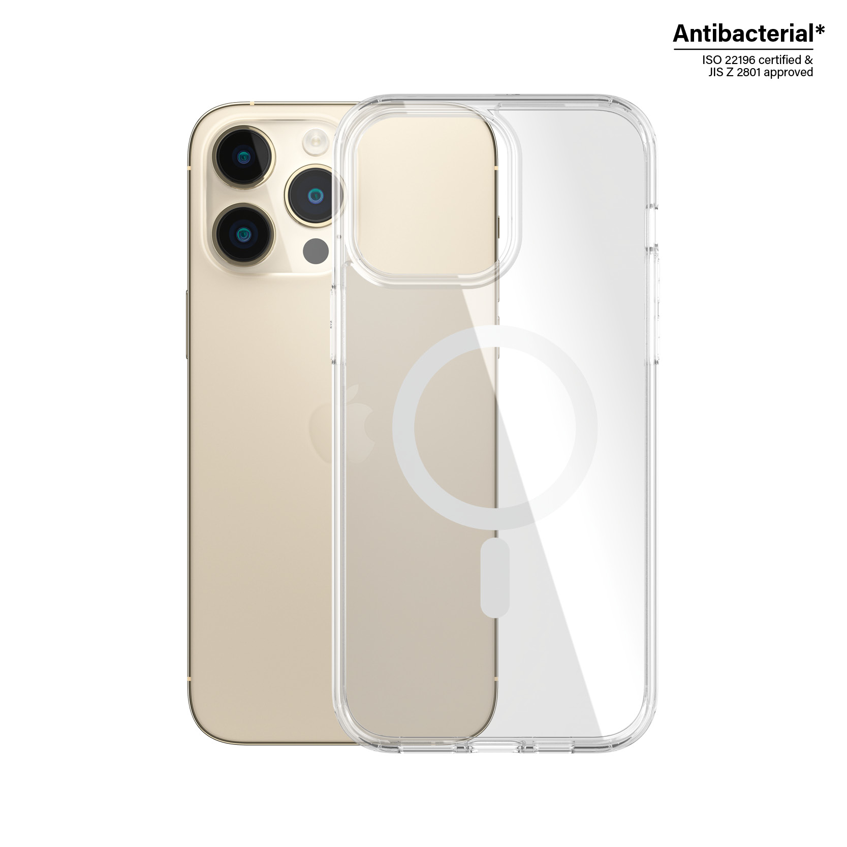 PanzerGlass ™ HardCase MagSafe Compatible Apple iPhone 14 Pro Max | Clear