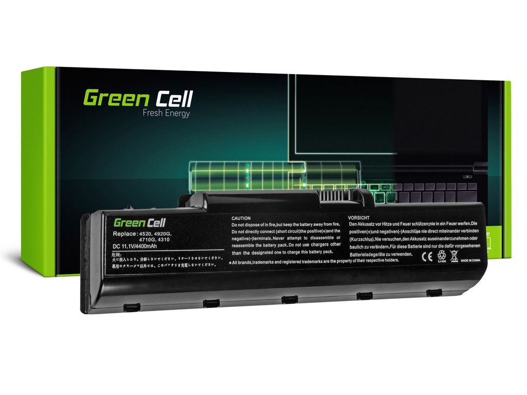 AC01 GREEN CELL Battery AS07A31/AS07A41/AS07A51 for Acer Aspire 5535/5740
