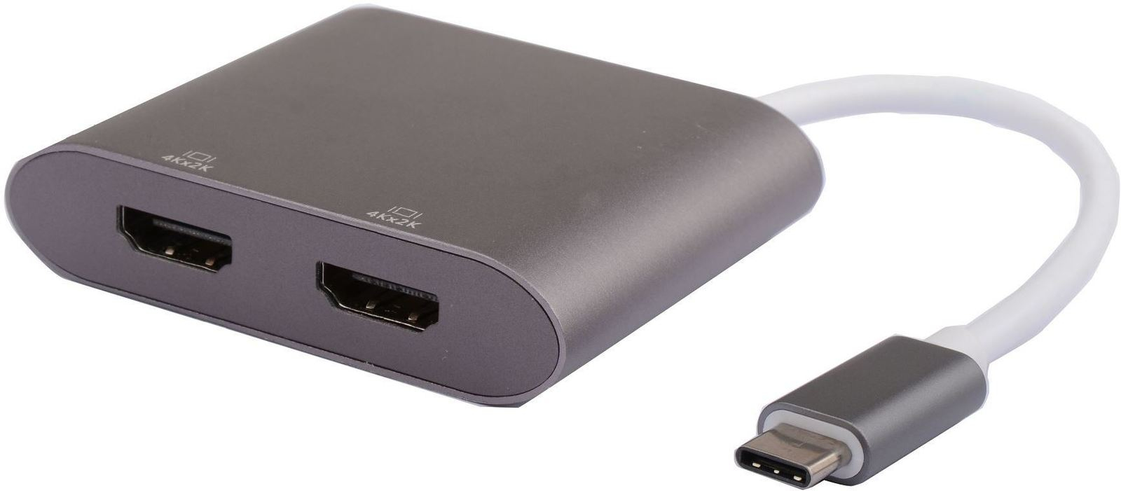 Image of Microconnect USB3.1CHDMIX2 USB graphics adapter Black