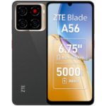 ZTE Blade A56 17.1 cm (6.75") Dual SIM Android 15 4G USB Type-C 4 GB 64 GB 5000 mAh Black