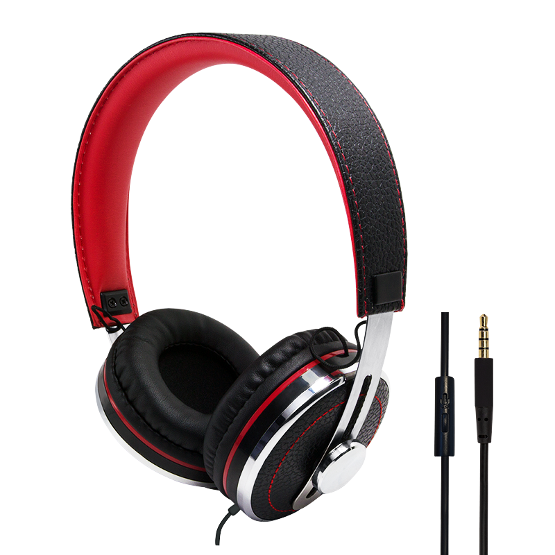 Image of LogiLink Typhoon Rockstar, Headset, red