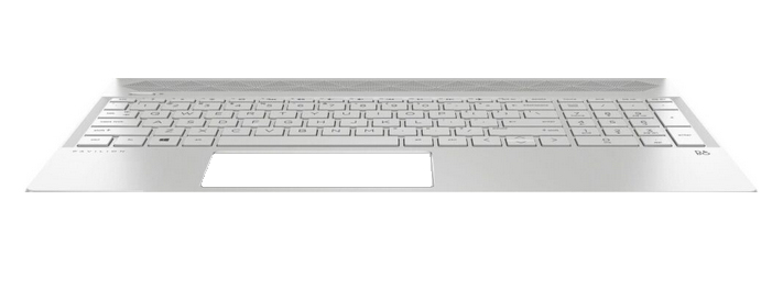Photos - Laptop Part HP L40621-A41 laptop spare part Housing base + keyboard 