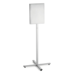 Durable 502957 sign holder/information stand A3 Stainless steel Anthracite, Grey