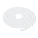 Qoltec 52259 cable organizer Cable Eater White 1 pc(s)