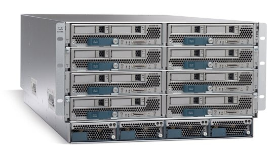 Cisco UCSB-5108-AC2-CH network equipment chassis Grey