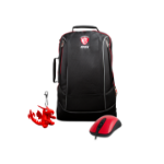 MSI Gaming Xmas Pack 2016 backpack Black, Red