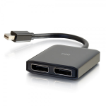 C2G Mini DisplayPort[TM] 1.2 to Dual DisplayPort[TM] MST Hub