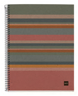 Miquelrius ECO Design writing notebook A4 120 sheets Multicolour