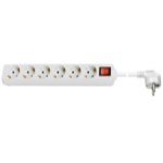 Wentronic 38845 power extension 5 m 6 AC outlet(s) Indoor White