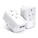 TP-Link TL-PA7027P KIT PowerLine network adapter 1000 Mbit/s Ethernet LAN White 2 pc(s)