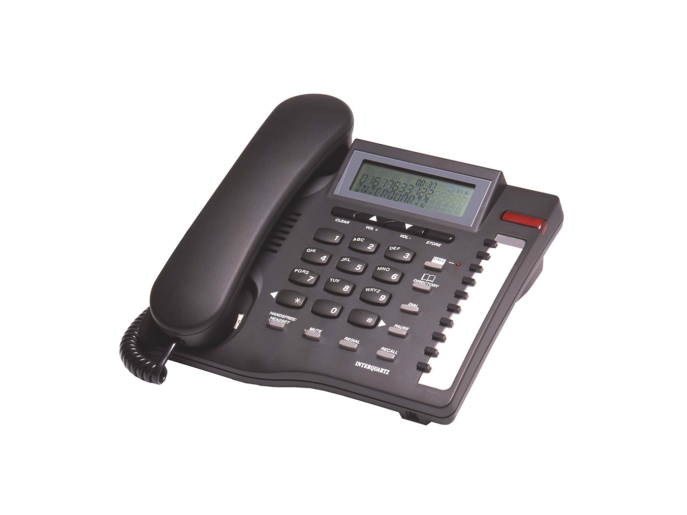 Image of Interquartz IQZ GEMINI 9335 CLI S/PHONE BLK