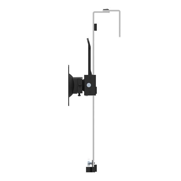 StarTech.com Cubicle Monitor Mount - Cubicle Wall Single Monitor Hanger - Up to 34" VESA Mount Display - Height Adjustable Ergonomic Office Cubicle Hanging Flat Panel Hook & Clamp Bracket