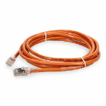 AddOn Networks ADD-6FCAT6AS-OE networking cable Orange 72" (1.83 m) Cat6a