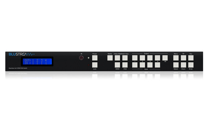 Image of Blustream MX44VW matrix switcher AV matrix switcher
