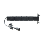 Kramer Electronics TS-PEU power extension 1.7 m 5 AC outlet(s) Indoor Black