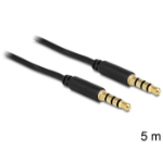 DeLOCK 83438 audio cable 5 m 3.5mm Black