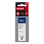 Activejet AH-912BRX ink for HP printers, Replacement HP 912XL 3YL84AE; Premium; 1100 pages; black