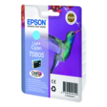 Epson C13T08054011/T0805 Ink cartridge light cyan, 330 pages ISO/IEC 24711 7.4ml for Epson Stylus Photo P 50/PX/PX 730/R 265