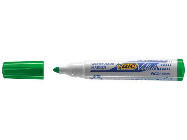 Image of BIC Whiteboard Velleda ECOlutions 1701 marker 12 pc(s) Green