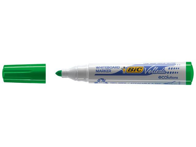Photos - Felt Tip Pen BIC Whiteboard Velleda ECOlutions 1701 marker 12 pc(s) Green 904940 