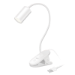 LogiLink LED Desk Clip Lamp, 3.8 W, white