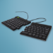 R-Go Tools Ergonomic keyboard R-Go Split Break v2 with break software, ergonomic split keyboard, QWERTY (UK), Wired, black