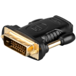 Goobay HDMI/DVI-D Adapter, gold-plated