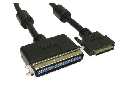 Cables Direct 2m, CN50 M/U2CN68 M, SCSI-5 SCSI cable Black External Centronics C50 68-p