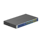 NETGEAR GS524UP Unmanaged Gigabit Ethernet (10/100/1000) Power over Ethernet (PoE) 1U Gray