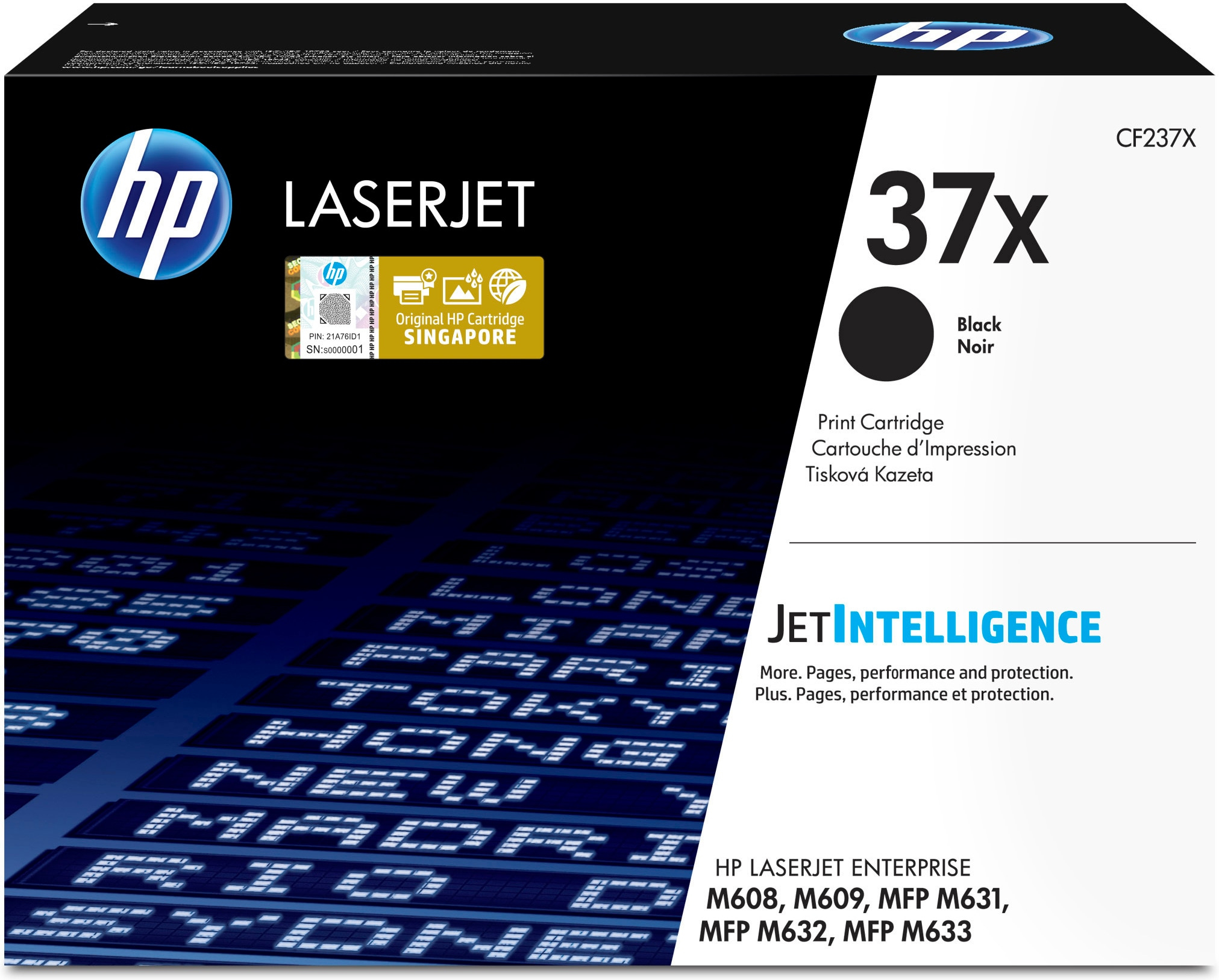 Image of HP CF237X/37X Toner cartridge high-capacity, 25K pages ISO/IEC...