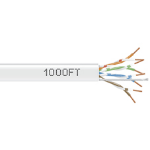 Black Box EYN852A-PB-1000 networking cable White 12000" (304.8 m) Cat5e