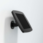 Bouncepad Wallmount | Apple iPad 4th Gen 9.7 (2012) | Black | Exposed Front Camera and Home Button |