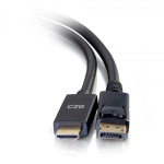 C2G 10ft DisplayPort[TM] Mannelijk naar HDMI[R] Mannelijke Passieve Adapterkabel - 4K 30Hz