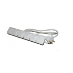 Mercodan 982102 power extension 1.5 m 5 AC outlet(s) Indoor White