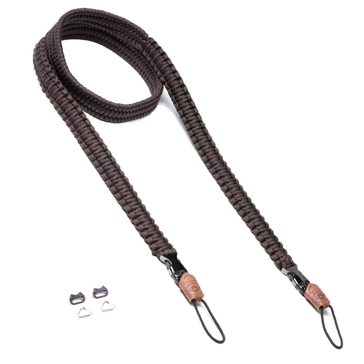EU Product - Kameragurt Traveler aus Paracord 140cm Dark Coffee retail