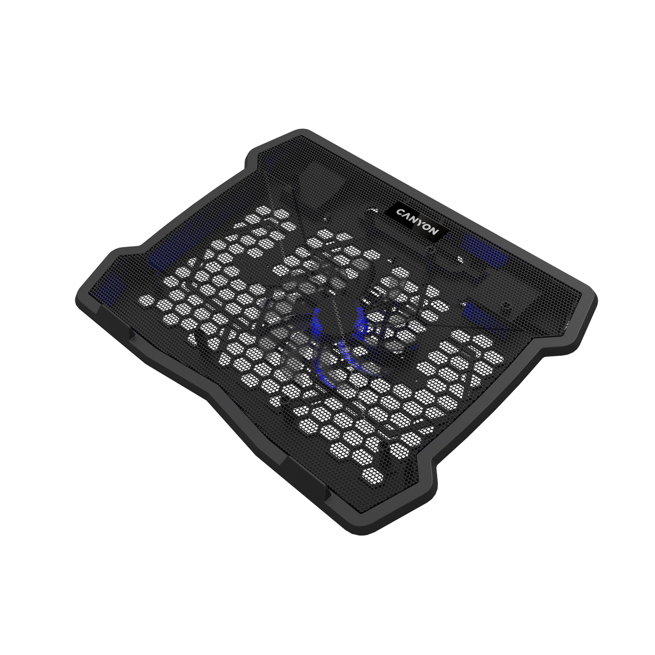 Image of Canyon NS-02 notebook cooling pad 39.6 cm (15.6") 1200 RPM Black