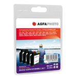 AgfaPhoto APB1000SETD inktcartridge 4 stuk(s) Zwart, Cyaan, Magenta, Geel