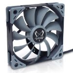 Scythe SU1225FD12L-RD computer cooling system Computer case Fan 12 cm Black, Grey