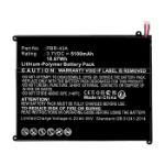 CoreParts Battery for Pantech Tablet 3.7V 5100mAh 18.87Wh Element P4100