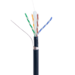 Serveredge C6AJEFUTSL305-BK networking cable Black 305 m Cat6a F/UTP (FTP)