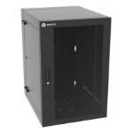 Vertiv Liebert VR1008 rack cabinet 19U Wall mounted rack Black