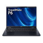 Acer TravelMate P6 TMP614-52 Laptop 35.6 cm (14") WUXGA IntelÂ® Coreâ„¢ i7 i7-1185G7 16 GB LPDDR4x-SDRAM 512 GB SSD Wi-Fi 6 (802.11ax) Windows 11 Pro Black