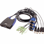 ATEN CS64US ATEN KVM SWITCH USB 4PORT