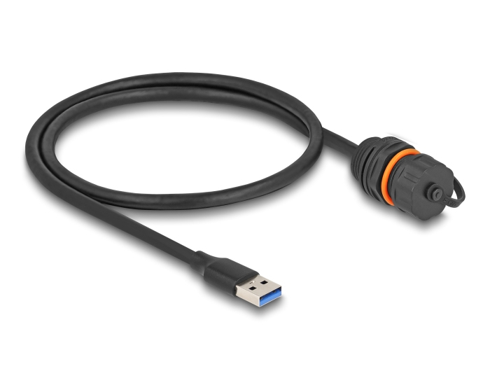 EU Product - USB 5 Gbps Kabel USB Typ-A Stecker zu USB Typ-A Bu thumbnail