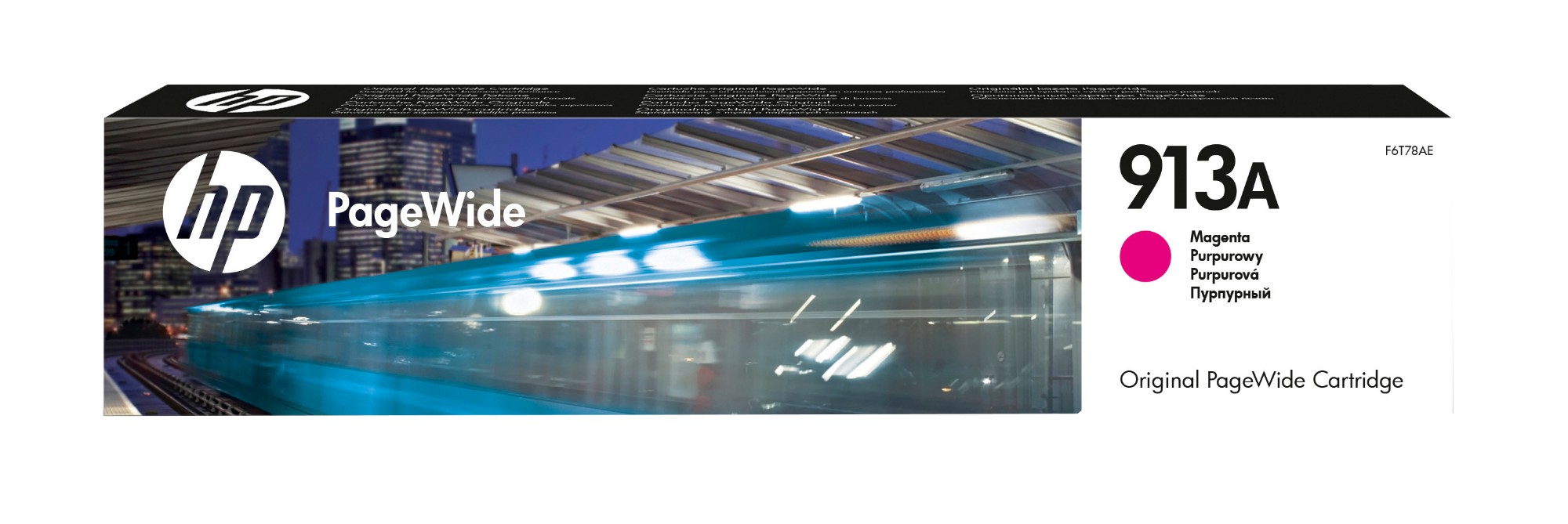 HP F6T78AE/913A Ink cartridge magenta, 3K pages ISO/IEC 24711 33.5ml for HP PageWide P 55250/Pro 352/Pro 452/Pro 477
