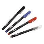 Hama CD/DVD , 4 parts set, Black, Red, Blue + Erasing Pen marker