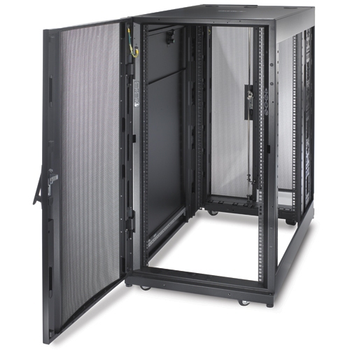 APC NetShelter SX 24U 600mm x 1070mm Deep Enclosure Freestanding rack Black